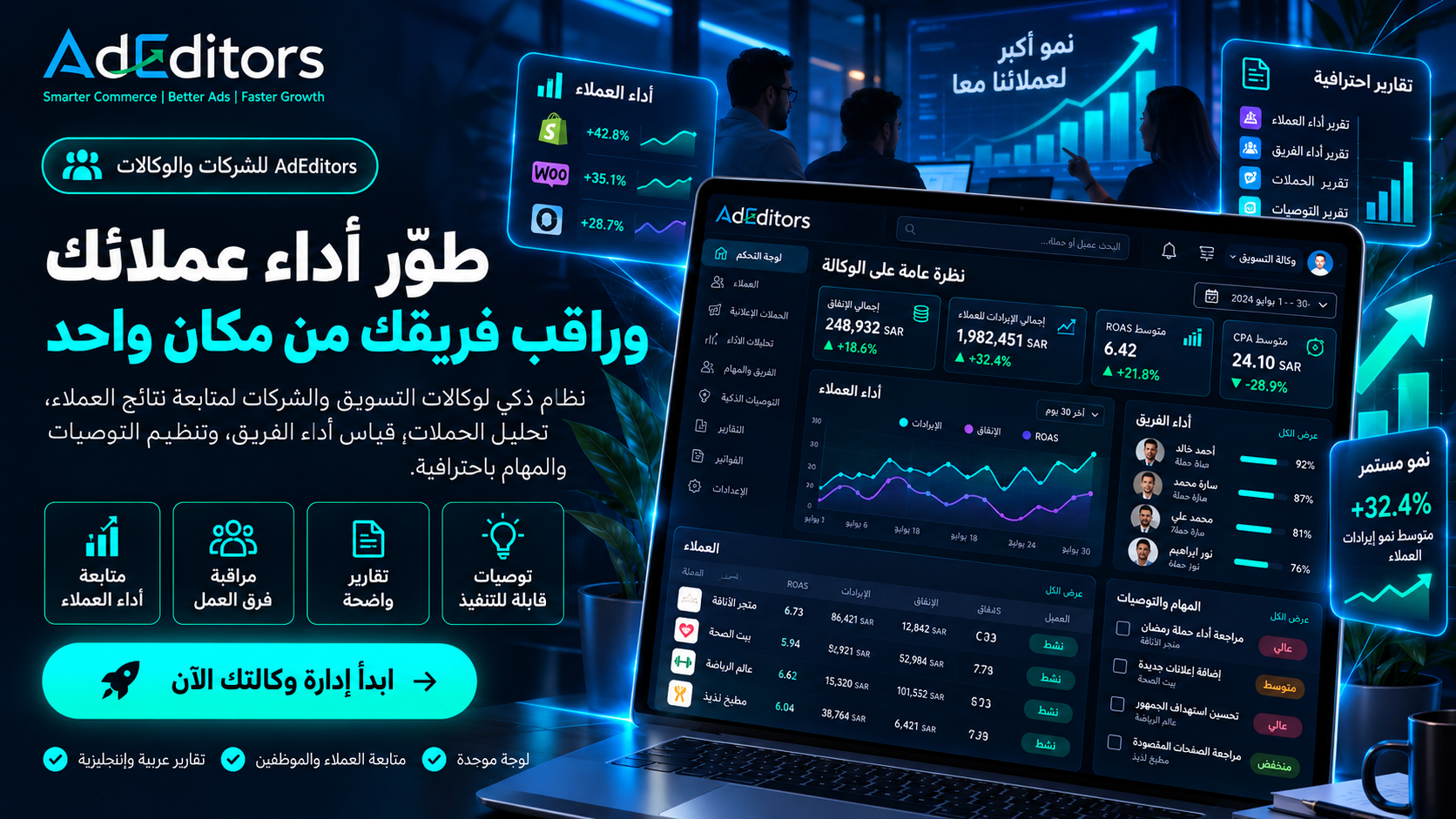 الشركات والوكالات